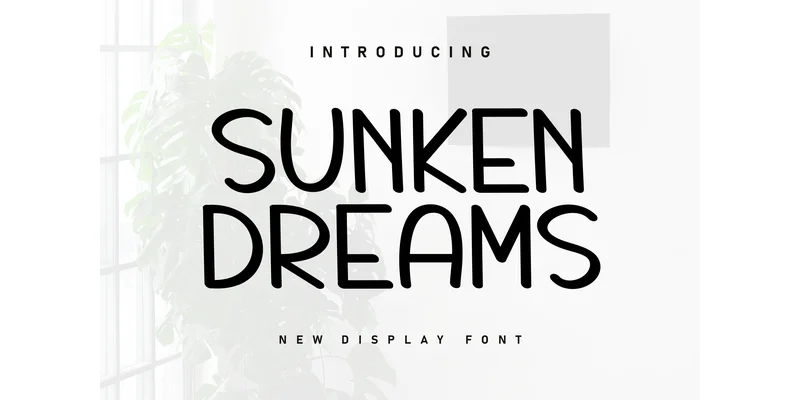 Sunken Dreams Font by KC Production — Display Font