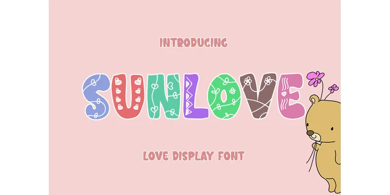 Sunlove Font by Mr.Soon Design — Display Font