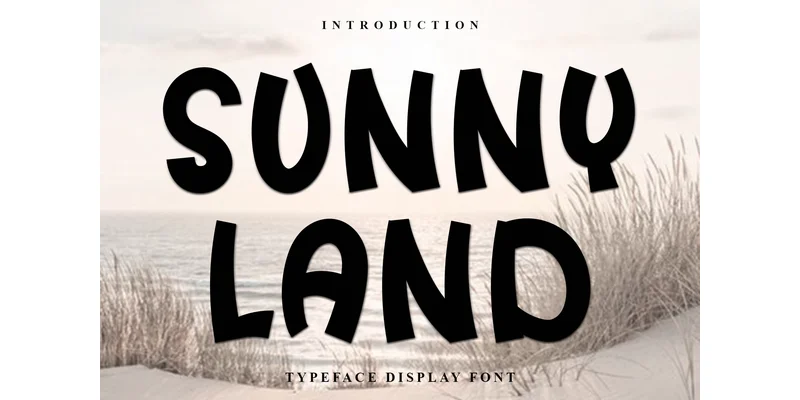 Sunny Land Font by PiPi Creative — Display Font