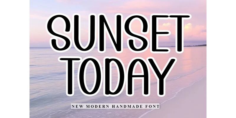 Sunset Today Font by Inermedia STUDIO — Display Font
