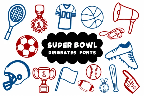 Super Bowl by Natchuta — Dingbats Font