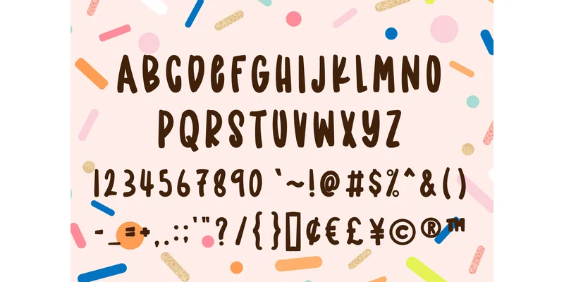 Super Candy Font by nicetrip7 — Display Font — thumbnail 4