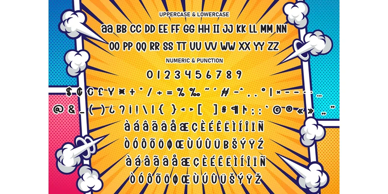 Super Cartoon Font by Misterletter.co — Display Font — thumbnail 7