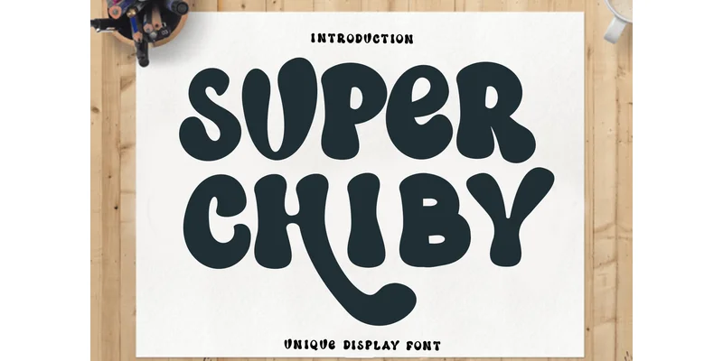 Super Chiby Font by PiPi Creative — Display Font