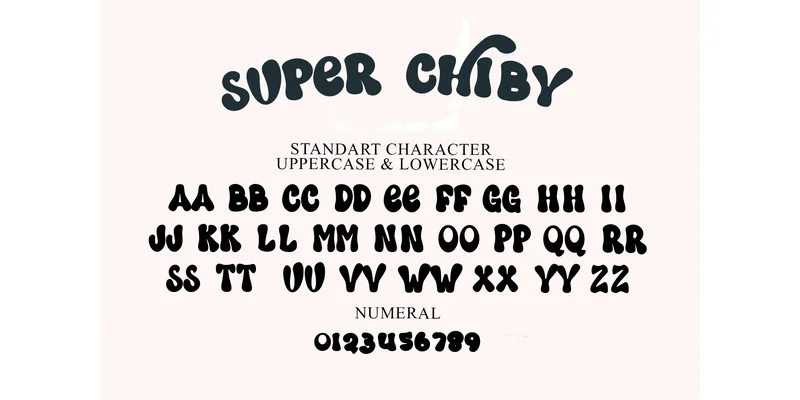 Super Chiby Font by PiPi Creative — Display Font — thumbnail 3