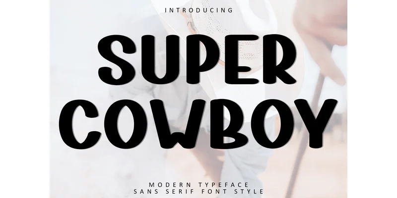 Super Cowboy Font by FreshTypeINK — Sans Serif Font