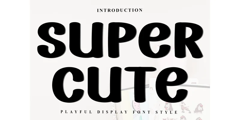 Super Cute Font by FreshTypeINK — Display Font