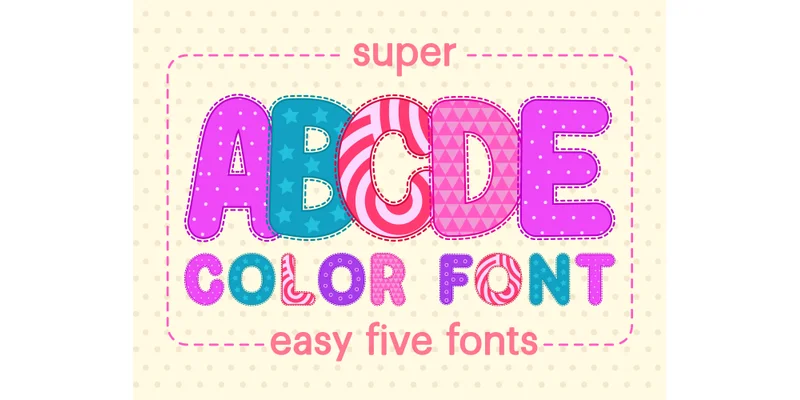 Super Font by MistyDesigns by MistyDesigns β Color Fonts Font
