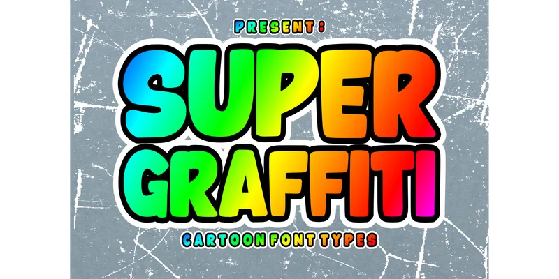 Super Graffiti Font by TaralArt — Display Font