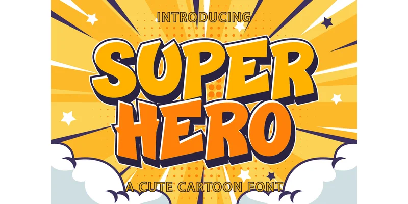 Super Hero Font by Kido Studio — Display Font