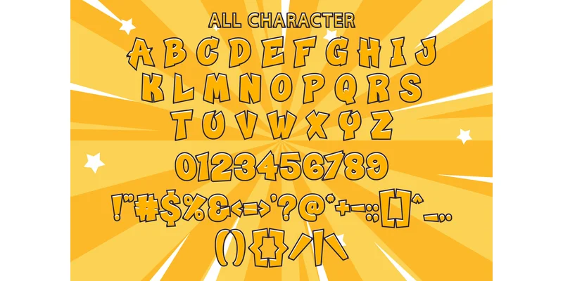 Super Hero Font by Kido Studio — Display Font — thumbnail 8