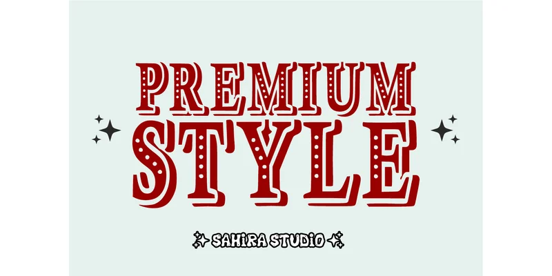 Super Shadow Font by Sahira Studio — Display Font — thumbnail 3