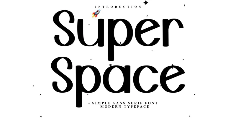 Super Space Font by Inermedia STUDIO — Display Font