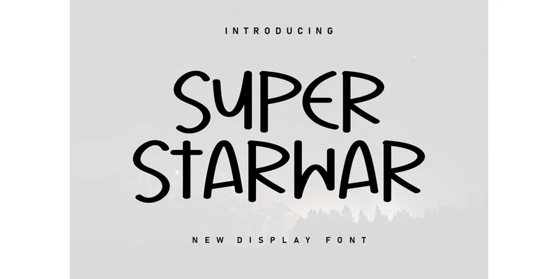 Super Starwar Font by KC Production — Display Font
