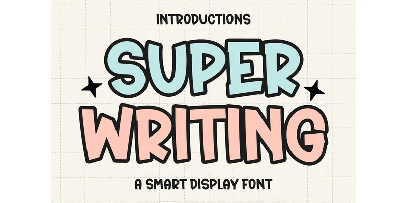 Super Writing Font by 21Design — Display Font