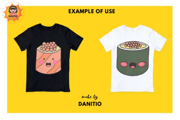 Sushi Kawaii by danita.kukkai — Dingbats Font — thumbnail 5