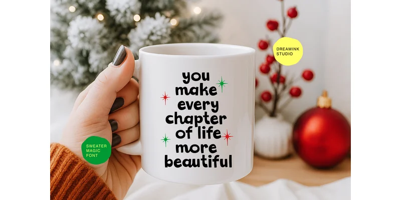 Sweater Magic Font by Dreamink (7ntypes) — Display Font — thumbnail 5