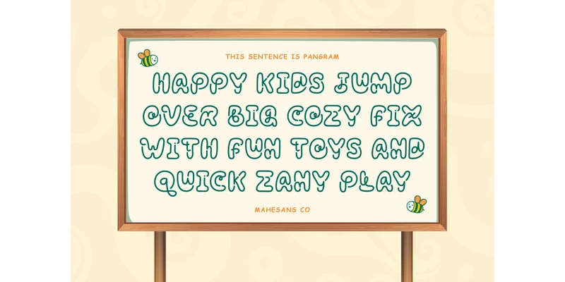 Sweet Belove Font by Mahesans Co — Display Font — thumbnail 3