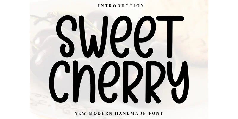 Sweet Cherry Font by Inermedia STUDIO — Sans Serif Font