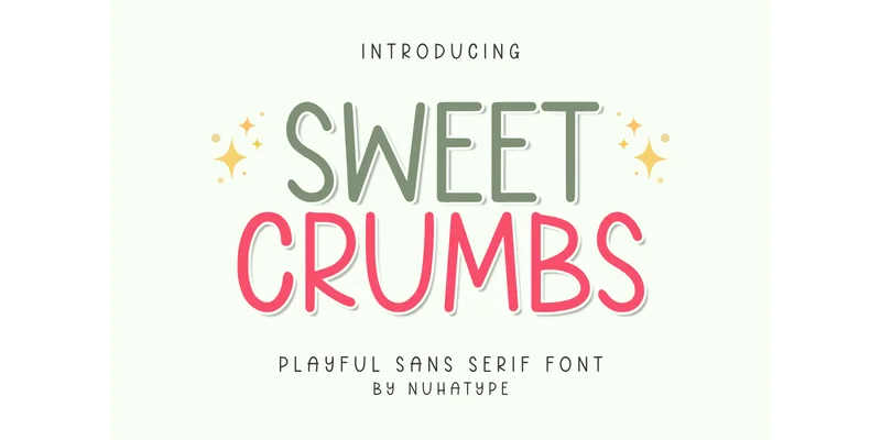 Sweet Crumbs Font by Nuhatype — Sans Serif Font