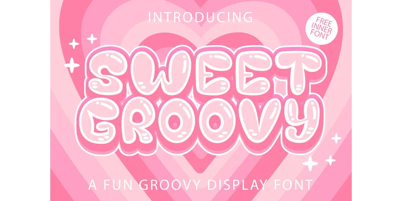 Sweet Groovy Font by Densu Creative — Display Font