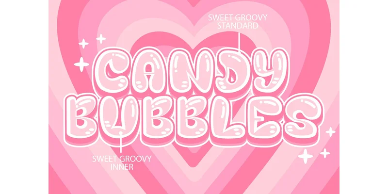 Sweet Groovy Font by Densu Creative — Display Font — thumbnail 2