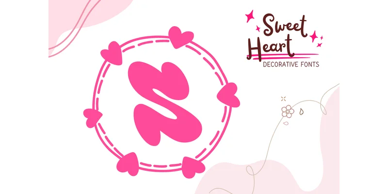 Sweet Heart Font by PraewDesigns by PraewDesigns — Decorative Font