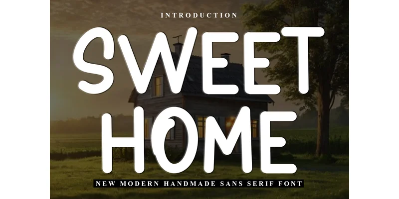 Sweet Home Font by PiPi Creative — Display Font