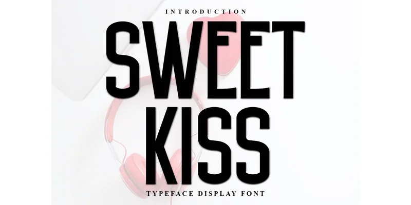 Sweet Kiss Font by Inermedia STUDIO — Display Font