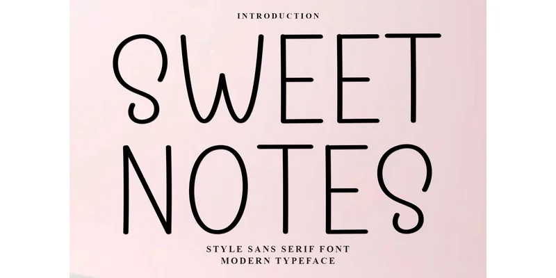Sweet Notes Font by Inermedia STUDIO — Sans Serif Font