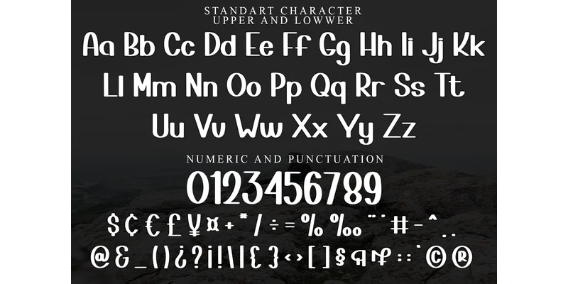 Sweet Relaxing Font by FreshTypeINK — Display Font — thumbnail 7