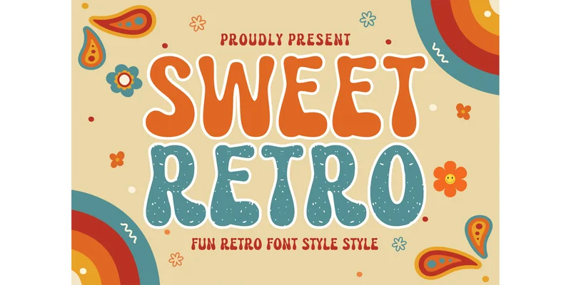 Sweet Retro Font by Damai (7NTypes) — Display Font