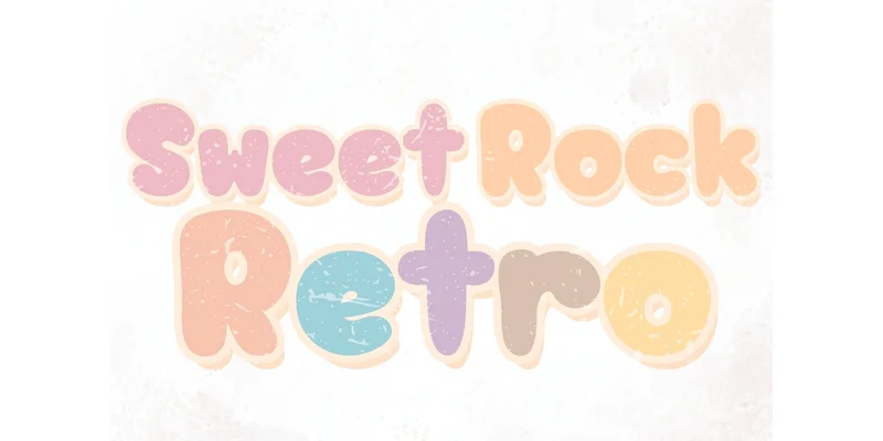 Sweet Rock Retro Font by charmingbear59.design — Display Font
