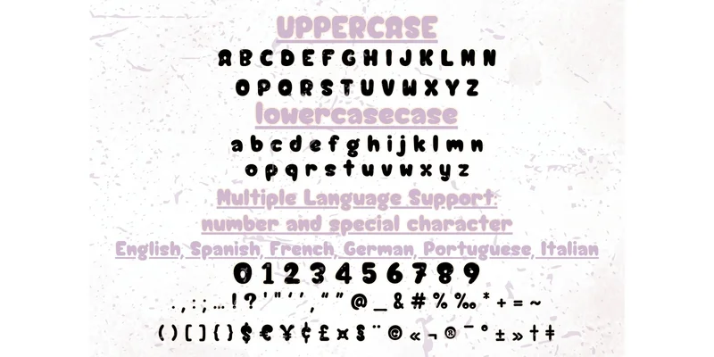 Sweet Rock Retro Font by charmingbear59.design — Display Font — thumbnail 5