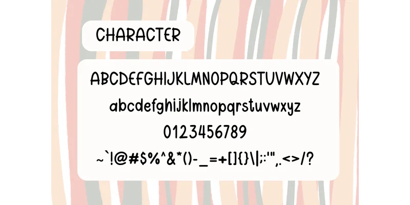 Sweet Scribble Font by CraftedType Studio — Sans Serif Font — thumbnail 3