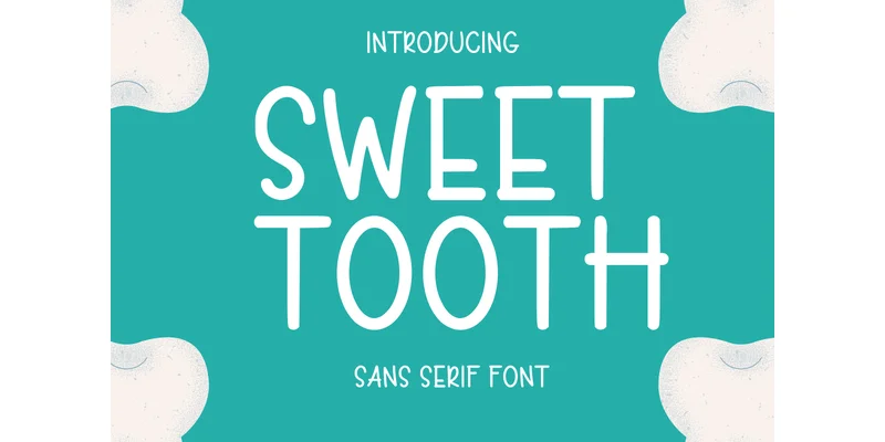 Sweet Tooth Font by CraftedType Studio — Sans Serif Font