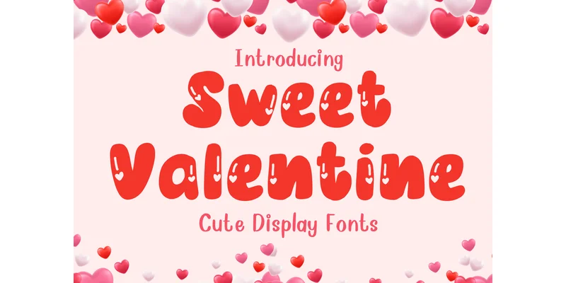 Sweet Valentine Font by Bassoonartwork — Display Font