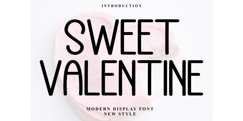 Sweet Valentine Font by PiPi Creative — Display Font