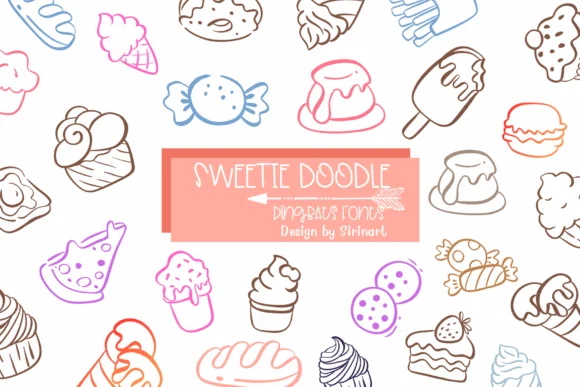 Sweetie Doodle by Sirinart — Dingbats Font
