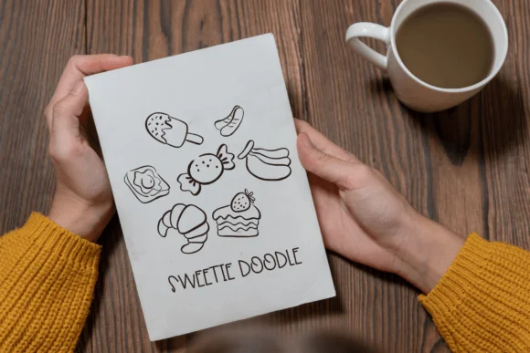 Sweetie Doodle by Sirinart — Dingbats Font — thumbnail 8