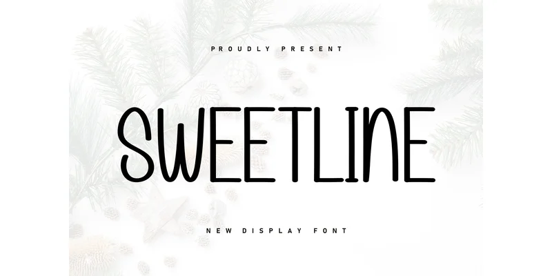 Sweetline Font by KC Production — Display Font