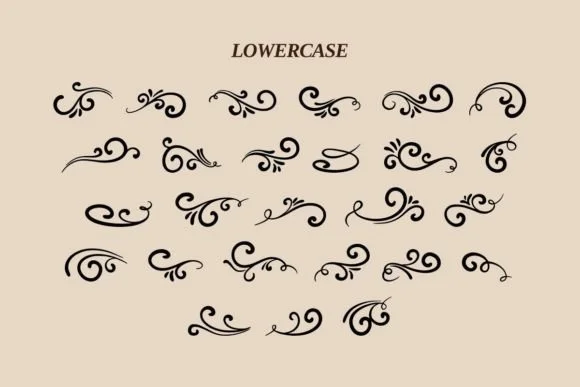 Swirl by Eystore — Dingbats Font — thumbnail 3