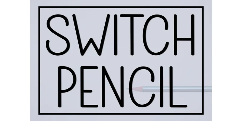 Switch Pencil Font by FreshTypeINK — Sans Serif Font