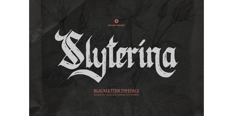 Sylterina Font by Denustudios by Denustudios — Blackletter Font