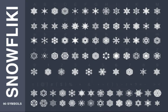 Symbols Collection by pixaroma — Dingbats Font — thumbnail 6