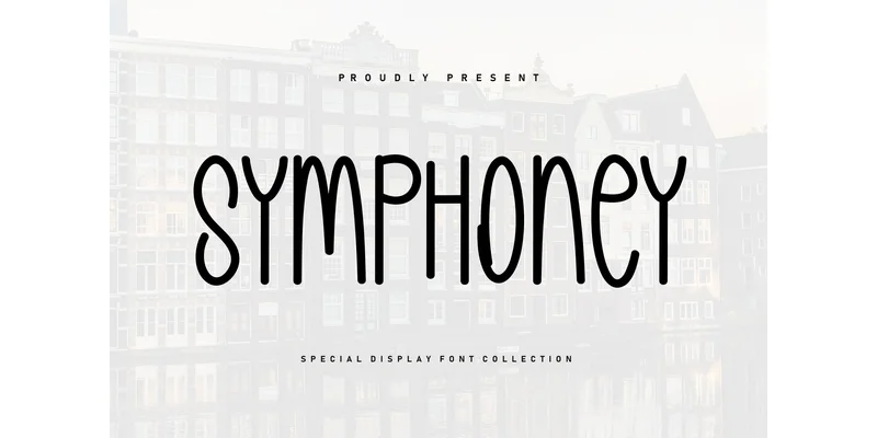 Symphoney Font by ArtLine Design — Display Font
