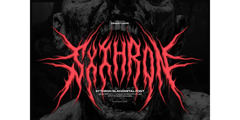 Sythorn Font by Denustudios by Denustudios — Blackletter Font