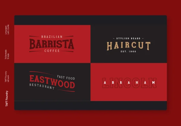TA Bankslab Art Nouveau by TAFT Foundry — Slab Serif Font — thumbnail 3