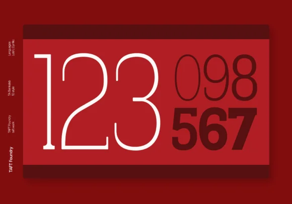 TA Bankslab Art Nouveau by TAFT Foundry — Slab Serif Font — thumbnail 6