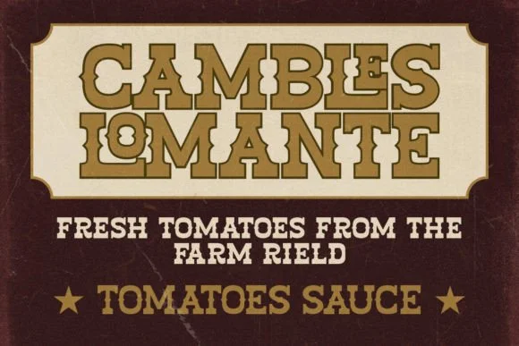Tango Western by BK Creative Designs — Slab Serif Font — thumbnail 4